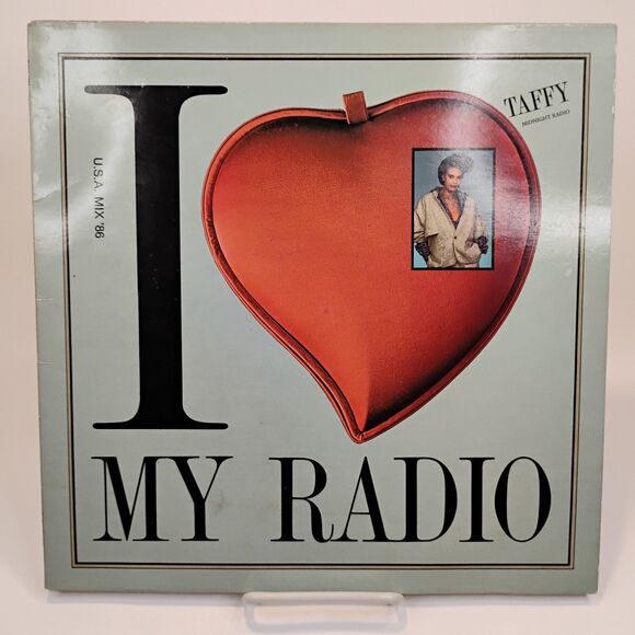 VTG Taffy ~ I Love My Radio 12" Vinyl Maxi-Single 1986 Emergency Records #6561 - Picture 1 of 6